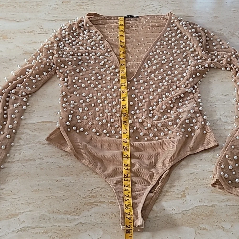 Beaded Bodysuit - Picture 12 of 16